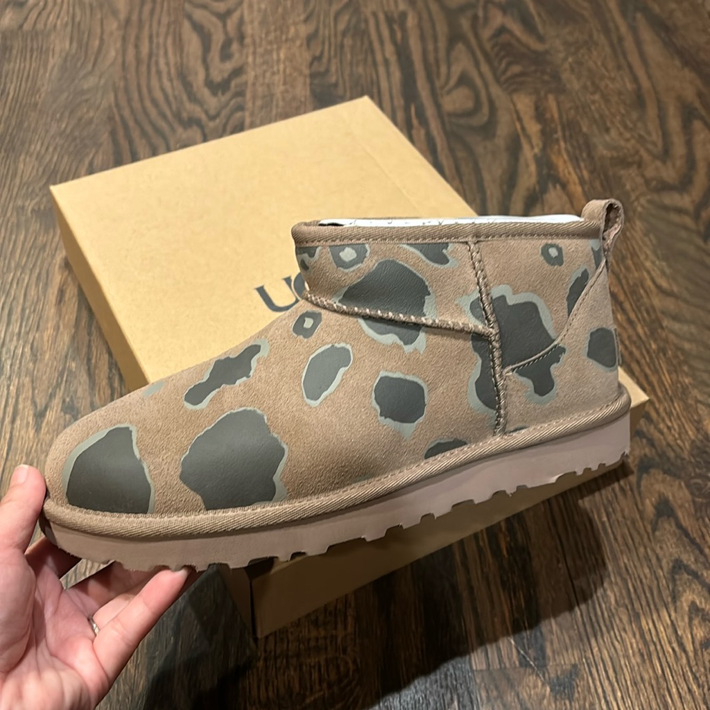 Ugg Womens Classic Ultra Mini Appaloosa Caribou